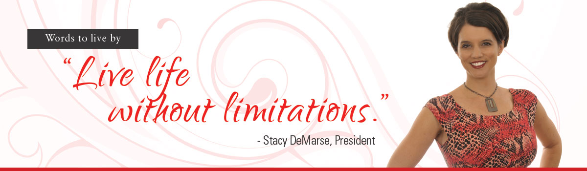 stacy: live life without limitations